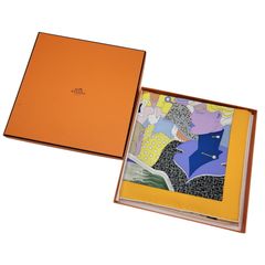 HERMES カレ90 Baptiste Virot スカーフ　新品未使用品 中古美品】 HERMES エルメス BAPTISTE VIROT CA DECOIFFE カレ90 サ