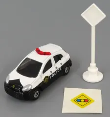 【中古】食玩 ミニカー 5.日産 マーチパトロールカー 「トミカ 標識セット5」