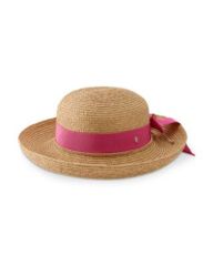 ヘレンカミンスキー レディース アクセサリー 帽子 Helen Kaminski Newport Raffia Braid Hat NaturalBright Pink ピンク