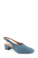 ジェントルソウルズ レディース シューズ ヒール Gentle Souls Kellislingback Pump CHAMBRAY SUEDE