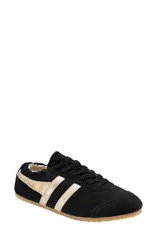 ゴラ レディース シューズ スニーカー レザー Golaurora Leather Sneaker Women BLACK GOLD ブラック