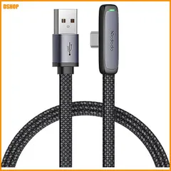 中古 送料無料★Mcdodo L字型 90度曲げ USB Type-C to USB-A 2.0 ケーブル 1.8m 高耐久  即納