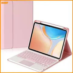 送料無料★iPad Pro 11インチ (M5) 2025/ (M4) 2024 用キーボードケース タッチパッド搭載  送料無料