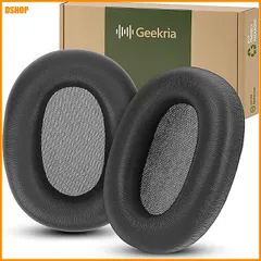 中古 送料無料★Geekria Elite シープスキン 交換用イヤーパッド SONY WH-1000XM6 ヘッドホンと互換 即納