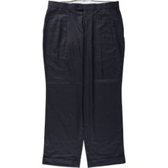 古着 ラルフローレン Ralph Lauren Ralph チェック柄 千鳥格子柄 ツータック スラックスパンツ メンズw34相当/eaa678536