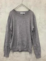 新品 MOUSSY マウジー 0108AA70-6540 薄手 長袖 ニット セーター sizeF/グレー ■■ レディース