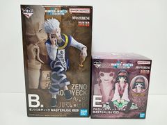 一番くじ HUNTER×HUNTER ZAOLDYECK FAMILY B賞 ゼノ＝ゾルディック E賞 アルカ=ゾルディック/ナニカ 2点セット フィギュア BANDAI SPIRITS バンダイスピリッツ 中古 [MB-9053]