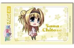 【中古】シール・ステッカー(キャラクター) C：千歳佐奈 ICカードステッカー 「天神乱漫」