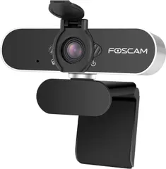 Foscam ウェブカメラ W21 フルHD 1080P マイク内蔵 ノイズリダクション プライバシーカバー付き USB接続 在宅勤務 Web会議 オンライン授業 配信 Zoom対応