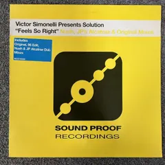 Victor Simonelli Presents Solution/Feels So Right/MCST 40068 /レコード/record/LP