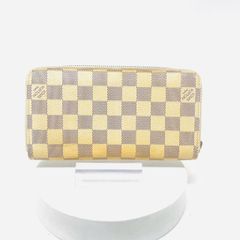 【???爽やかなダミエアズール?収納力ある定番長財布???】LOUIS VUITTON?ルイヴィトン?ジッピーウォレット?N60019?ラウンドファスナー長財布?2013年製?簡易清掃済み??