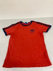 送料無料★adidas アディダス★半袖Tシャツ　トップス★赤　ネイビー★メンズ　XOサイズ　#80928sNjj5