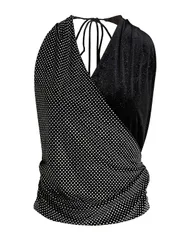 バルマン レディース トップス シャツ BALMAIN Black ブラック