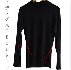 ADIDAS　アディダス　メンズ　トップス　黒色　長袖Tシャツ　サイズ L　古着　[[ N ]]