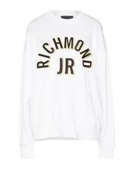 ジョン リッチモンド レディース アウター パーカー・スウェット JOHN RICHMOND White ホワイト