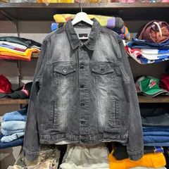 SOUTH POLE 70506 Type Black Denim Trucker Jacket L