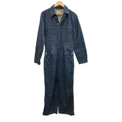 EVISU/エヴィス/つなぎ/デニム/オールインワン/バックプリント/ブラック/カモメ/道楽/サイズ38/メンズ/FB4863