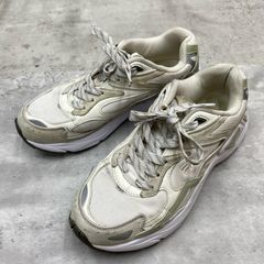 ▽ FILA フィラ BEAUTY&YOUTH ビューティー&ユース 厚底 ローカット スニーカー 24.0cm 白 ■■ レディース