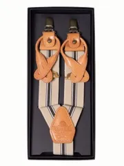 オルゲイユ　OR-7331 suspenders サスペンダー 　ベージュ