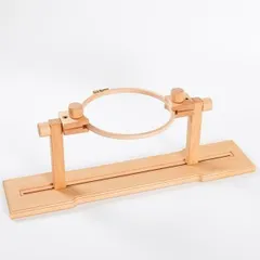 刺繍スタンド 刺繍台 刺繍 刺繍道具　手芸　 木製刺しゅう枠スタンド ハンドメイド手芸　スクロールフレーム360度