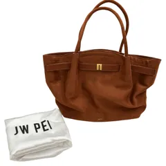 186000 現状品 JW PEI Hana ミディアムフェイクスエード トートバッグ　ブラウン レディース