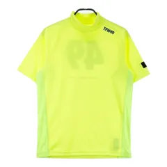 サイズ：M TFW49 ティーエフダブリューフォーティーナイン  ハイネック 半袖Tシャツ  イエロー系 [240101784518] ゴルフウェア メンズ ストスト
