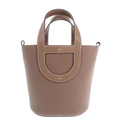 エルメス HERMES インザループ 18 W刻印 ハンドバッグ トリヨンクレマンス ヴォースイフト エトゥープ レディース【中古】【Aランク】