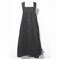 24AW TAO COMME des GARCONS タオ コムデギャルソン AD2024 ラッフルチュール ギャザーワンピース TN-A004 サイズS ブラック レディース 春 夏 秋 冬 中古 古着 USED 美品