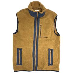Timberland / ティンバーランド フリースベスト ブラウン (メンズ L) 中古 古着 Z1260