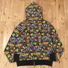 ★リバーシブル★ BAPEシャークパーカー ☆リバーシブル☆ シャーク パーカー Mサイズ ABC camo reversible