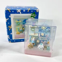 ★ 激レア 当時物 シナモロール ジオラマツリー DX 2005年 サンリオ クリスマス フィギュア オルゴール メロディー 光る ライト 箱付  ジャンク品