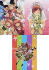 【中古】クリアファイル 集合 クリアファイル3枚セット 「五等分の花嫁」 C95グッズ
