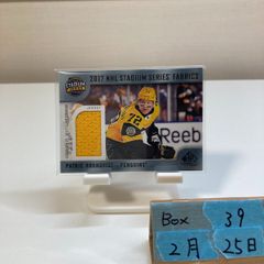 2017 Upper Deck SP Game Used Patric Hornqvist Pittsburgh Penguins ジャージ Game-Used Memorabilia Stadium Series Fabrics  カード