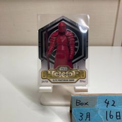 Topps Star Wars ELITE PRAETORIAN GUARD 34/50 First Order Honor  カード