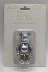 BE@RBRICK WWT3 BE@RBRICK 20th DEEP CHROME Ver. 100%