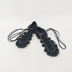 アナイ ANAYI タグ付き ペイズリーレースロングワンピース 長袖 刺繍