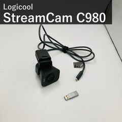 ロジクール Logicool StreamCam C980GR ストリームカム グラファイト Webカメラ フルHD 1080P 60fps AIオートフォーカス 自動露出補正 USB Type-C 縦型撮影 変換アダプタ付属 配信 Windows Mac