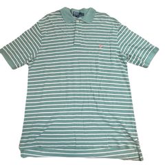 polo by ralph lauren ポロシャツ 半袖　XLT ボーダー　古着　スリランカ製