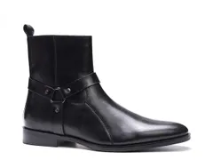 カルロスサンタナ メンズ シューズ ブーツ・レインブーツ Carlos by Carlos Santana Harley Harness Boot Black ブラック
