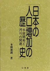 日本の人口増加の歴史: 水田開発と河川の関連