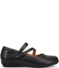 タオスフットウェア レディース シューズ パンプス レザー Taos Footwear Banter Leather Mary Jane Flats Black ブラック