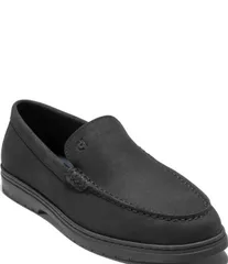 コールハーン メンズ シューズ スリッポン・ローファー Cole Haan Mens Greenwich Grand Venetian Loafers BlackGrey Pinstripe ブラック