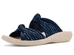 ライフストライド レディース シューズ ヒール サンダル Lifestride Caring Slide Sandals Navy Blue Multi ネイビー
