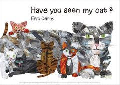 新品 エルコミューン ポスター B4 エリック・カール Have You Seen My Cat ECL010