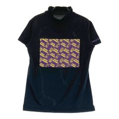 サイズ：0 JACK BUNNY ジャックバニー  ハイネック 半袖Tシャツ ドラえもん  ブラック系 [240101693846] ゴルフウェア レディース ストスト