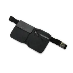 [中古] GUCCI グッチウエストポーチ黒GGキャンバスA