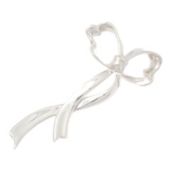 TIFFANY＆Co. ティファニー リボンモチーフ ブローチ シルバー925【い