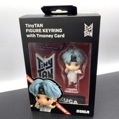 BTS　SUGA 　TinyTAN FIGURE KEYRING  フィギュアキーホルダー（Tmoney Card 付）