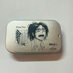 【9】進撃の巨人 ハンジ・ゾエ 味覚糖 コラボ缶ケース
