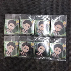 07.澤村大地 8枚  ハイキュー !! 2 シール ウエハース にふぉるめーしょん 5th 最新